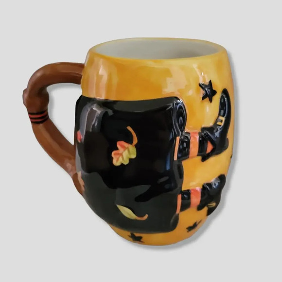Susan Winget Certified International 3D Halloween Witch Mug – 20 Oz Ceramic - Picture 4 of 7
